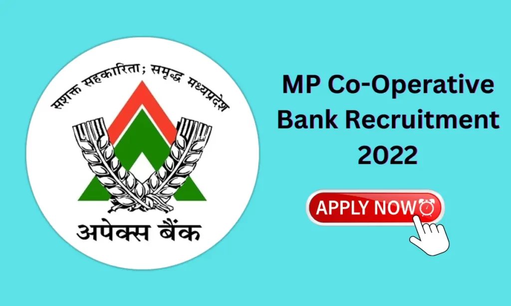 MP Co-Operative Bank Recruitment 2022